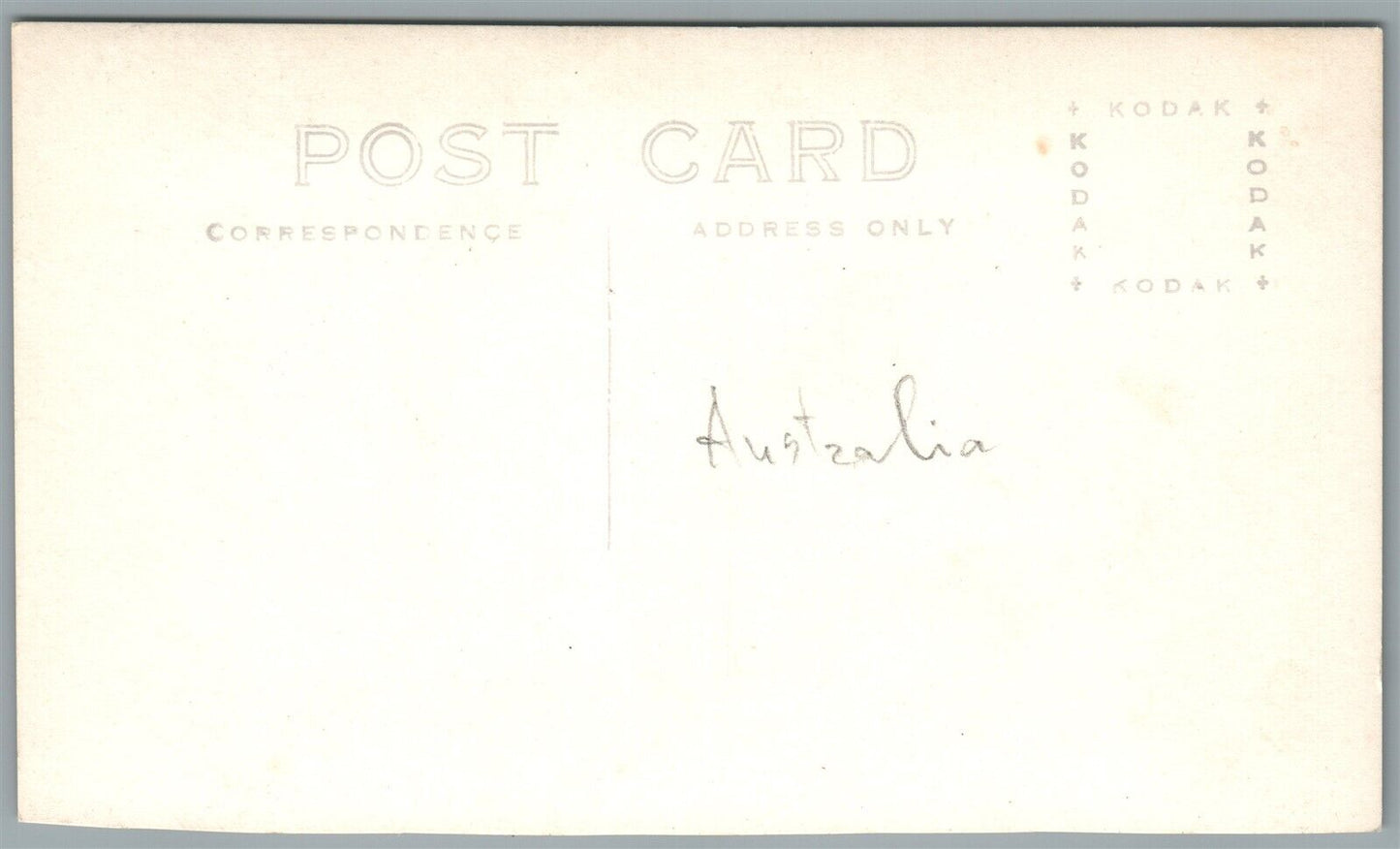 AUSTRALIA BRISBANE QUEEN STREET VINTAGE REAL PHOTO POSTCARD RPPC