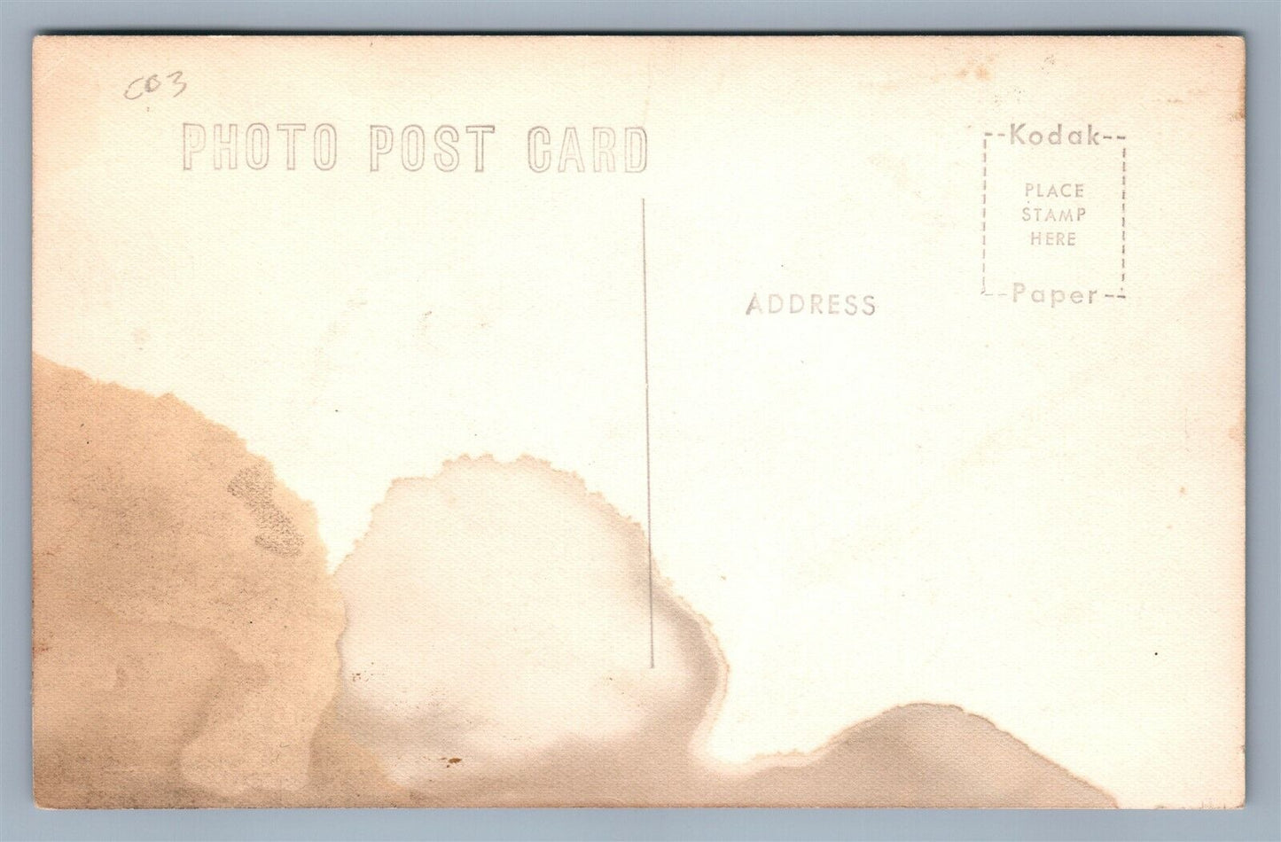 COVENTRY VT OLD COVERED BRIDGE ANTIQUE REAL PHOTO POSTCARD RPPC