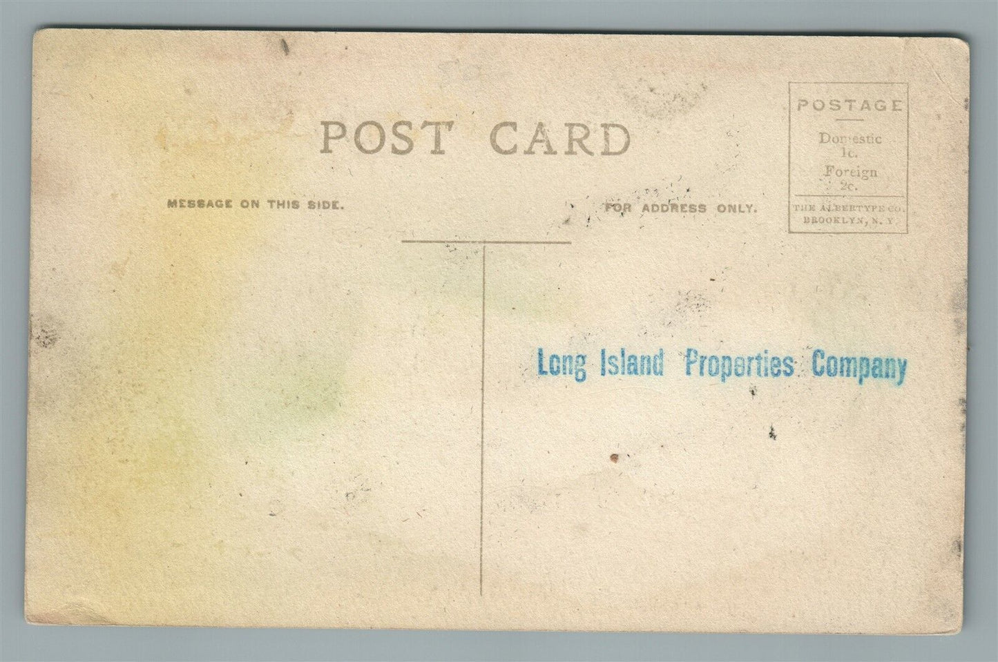 LAKEWOOOD NJ THE STABLE GEORGIAN COURT ANTIQUE POSTCARD