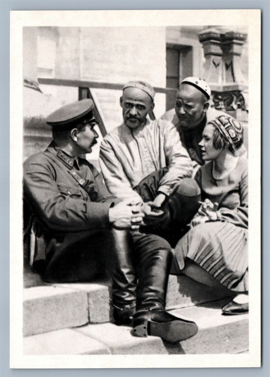 RUSSIAN MARSHAL SEMEN BUDENNII 1970 VINTAGE POSTCARD