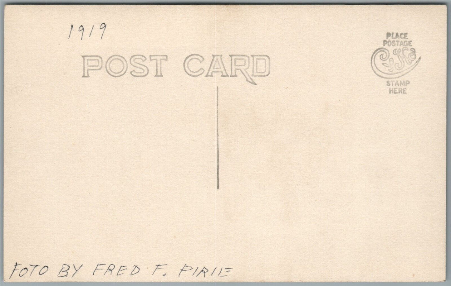 WILLIAMSTOWN VT OLD HOME WEEK BILLS JAZZ BAND ANTIQUE REAL PHOTO POSTCARD RPPC