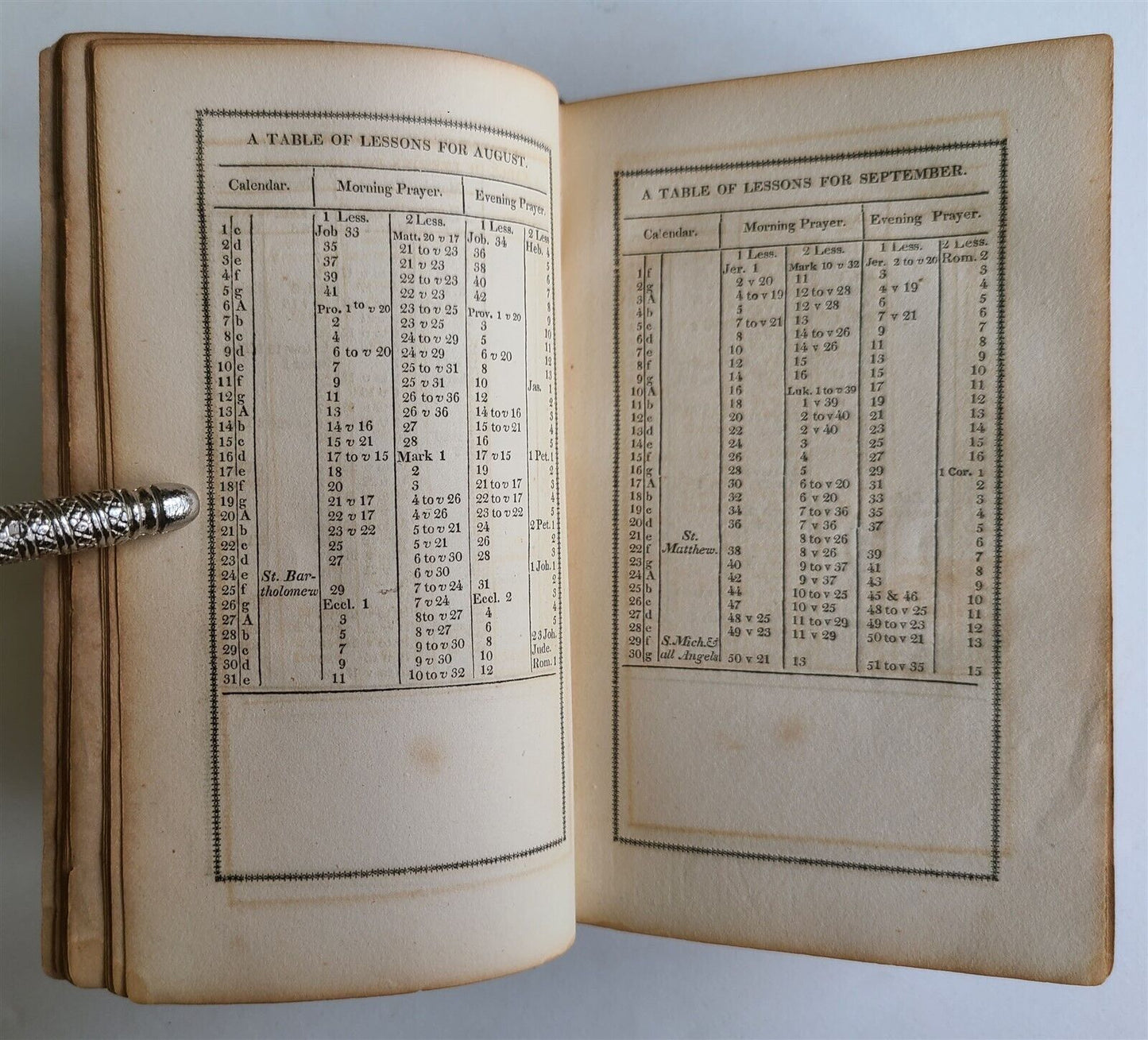 1815 BOOK of COMMON PRAYER & PSALTER in ENGLISH antique BALTIMORE Americana