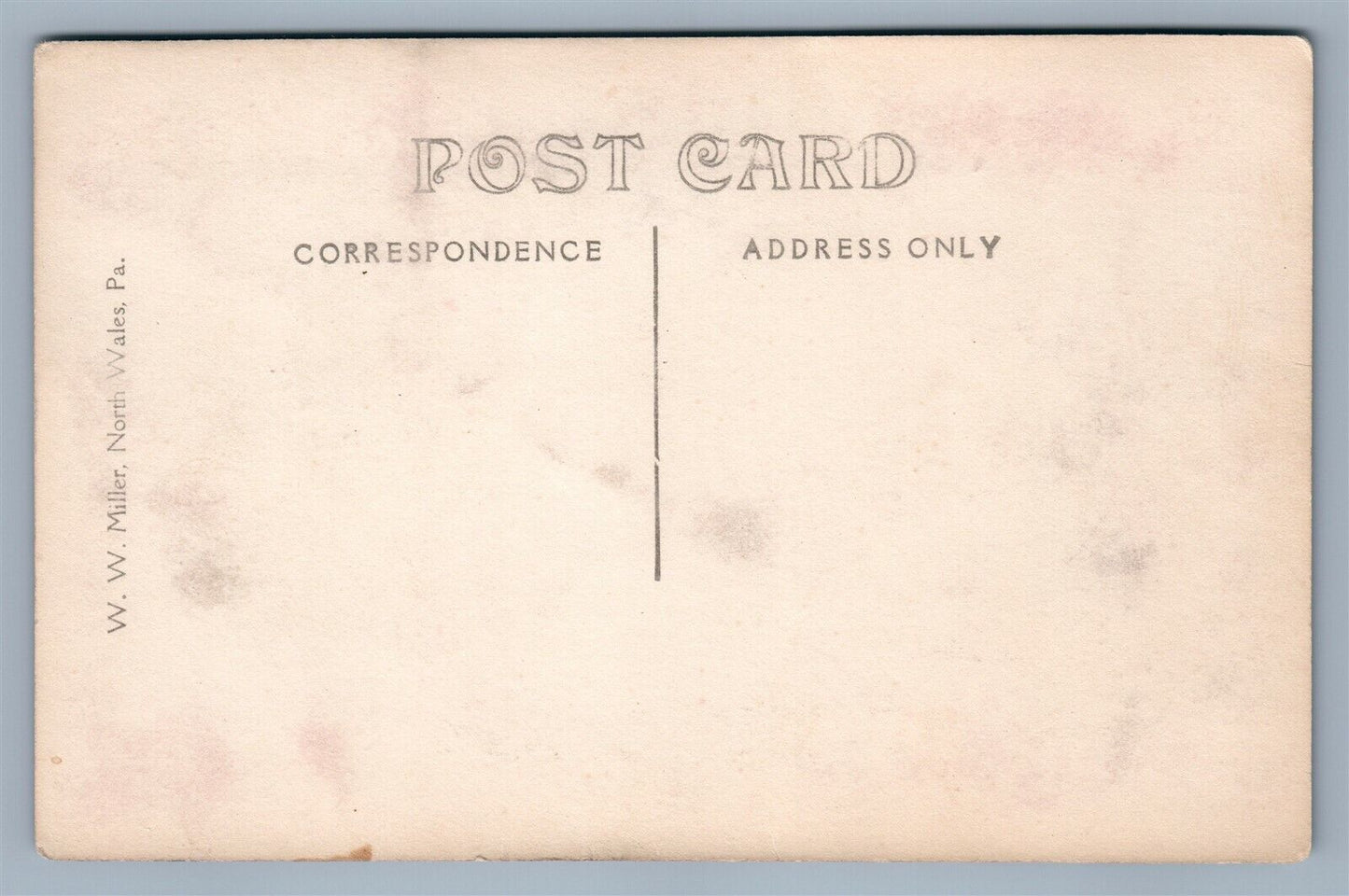 CRATERFORD PA BOAT LANDING ANTIQUE 1907 REAL PHOTO POSTCARD RPPC