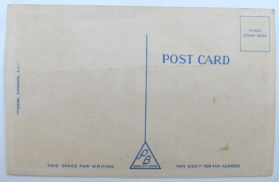 VINTAGE POSTCARD NICHOLSON BRIDGE LACKAWANNA RAILWAY SCRANTON PA & BINGHAMTON NY