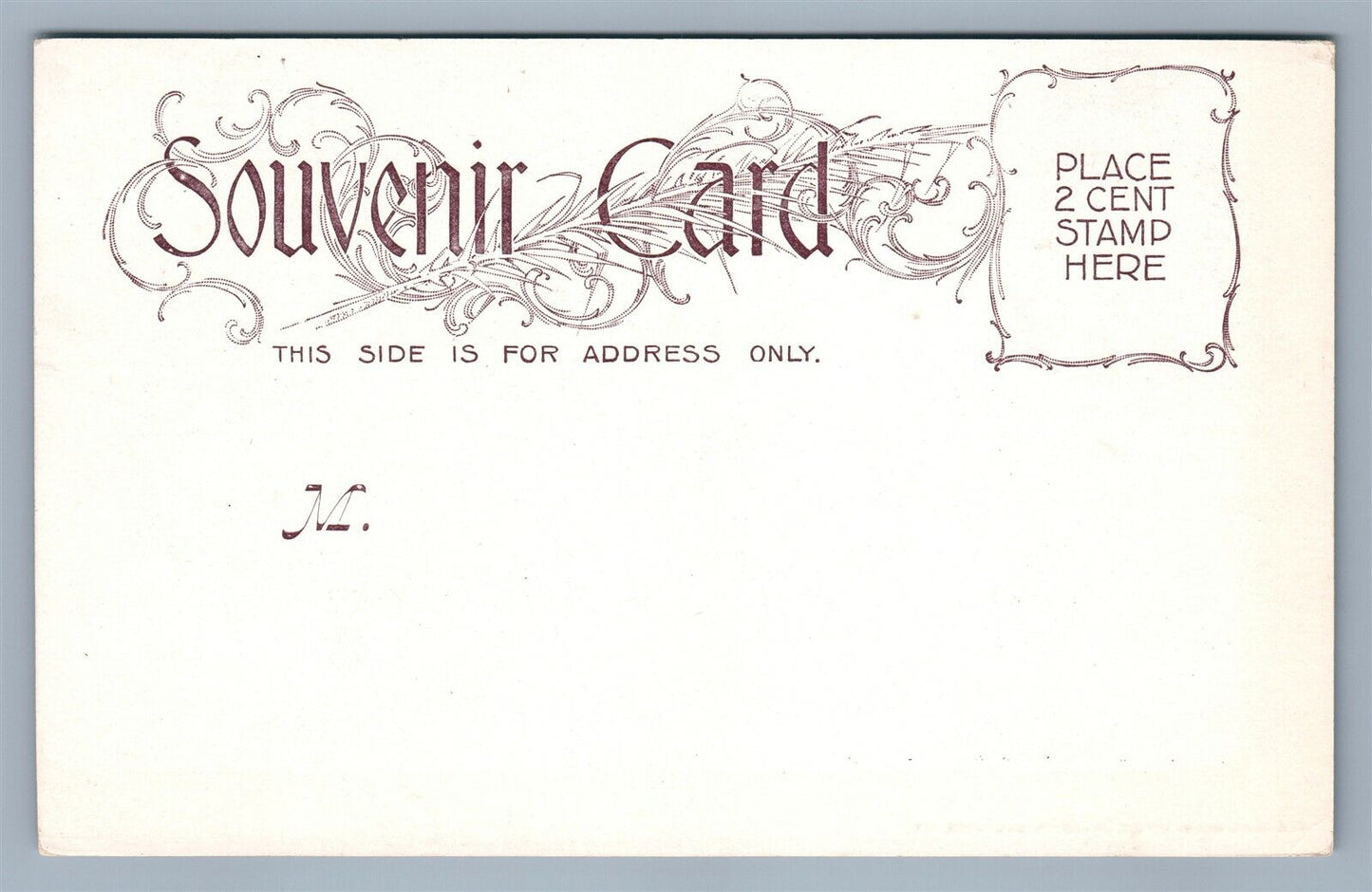 FORT MONROW VA PIONEER ANTIQUE POSTCARD by ARTHUR LIVINGSTON