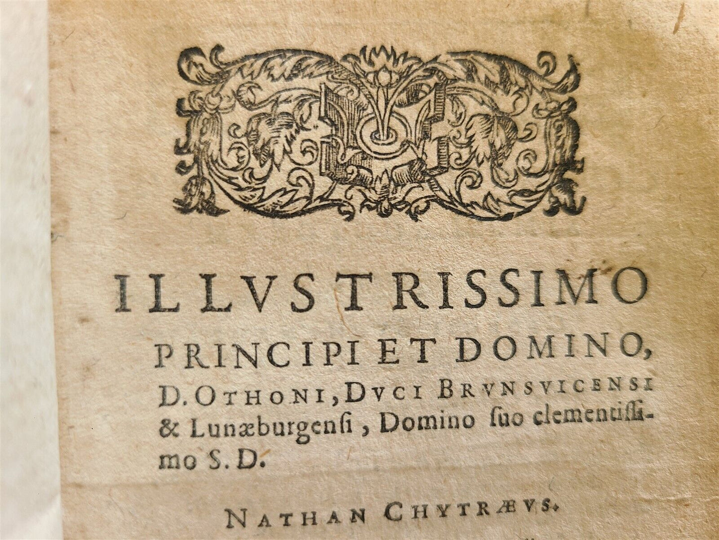 1613 IN GEORGII BUCHANANI PARAPHRASIN PSALMORUM antique VELLUM BOUND