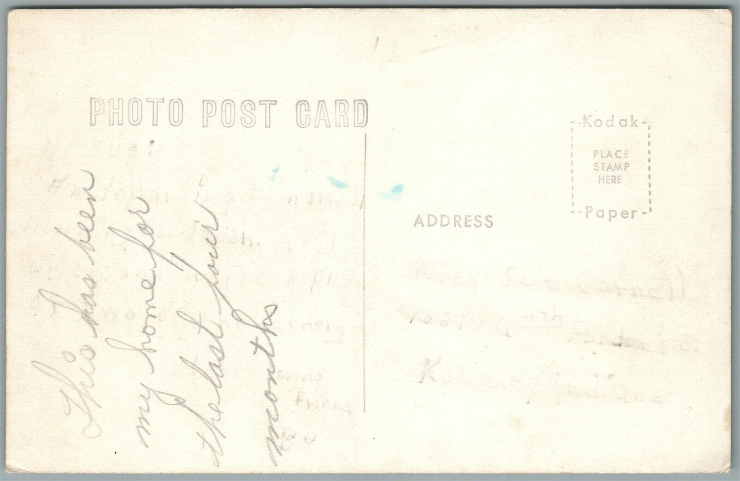 US MILITARY SHIP USS GENERAL BUTNER VINTAGE REAL PHOTO POSTCARD RPPC