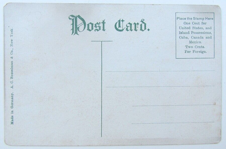 VINTAGE POSTCARD RAILWAY SNOW REMOVAL train railroad