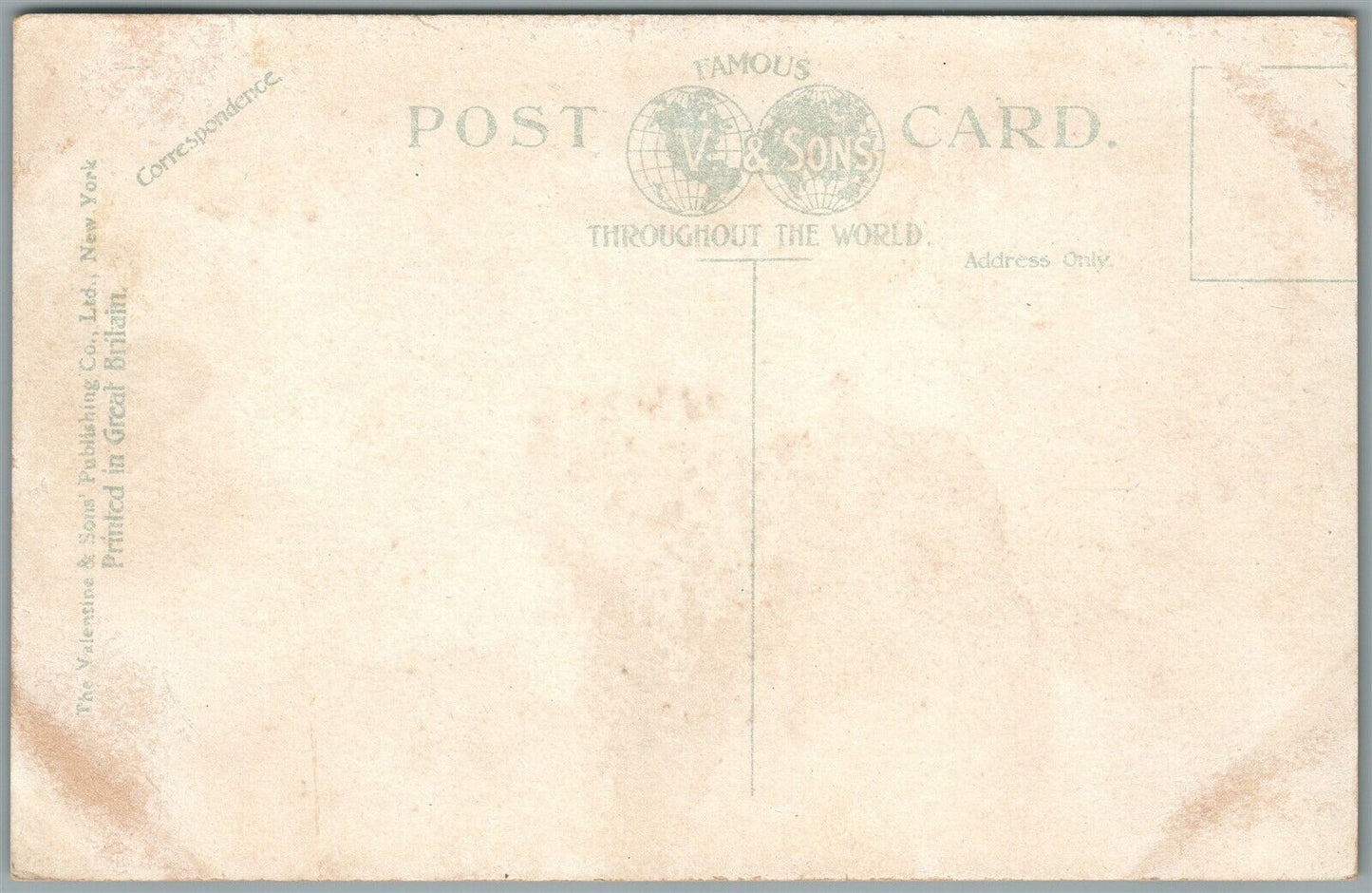 FLEMINGTON NJ MONUMENT SQUARE ANTIQUE POSTCARD