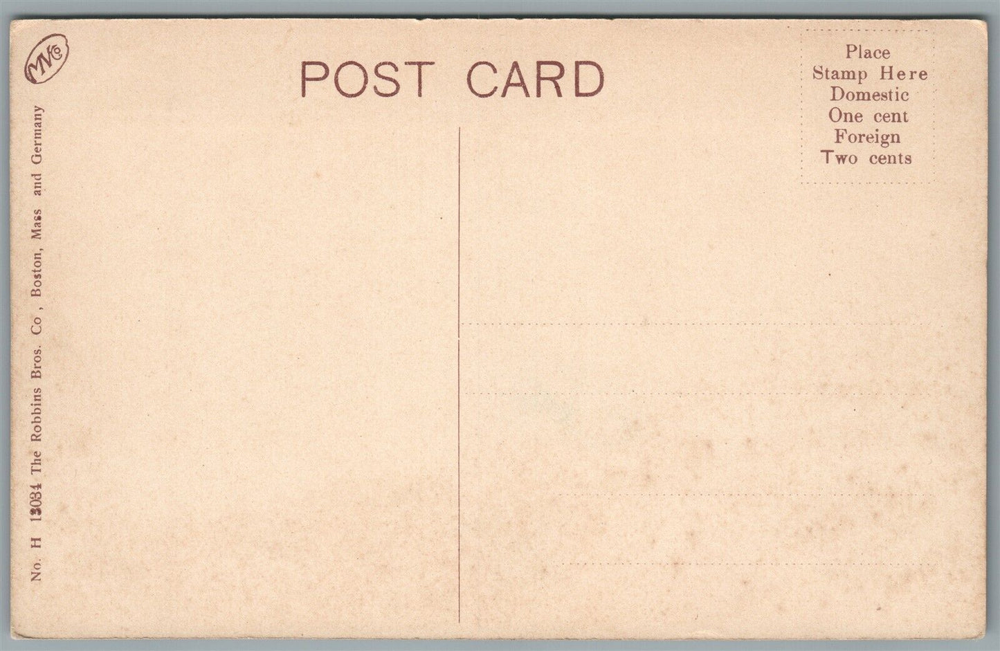 TURNERS FALLS MA STREET SCENE ANTIQUE POSTCARD