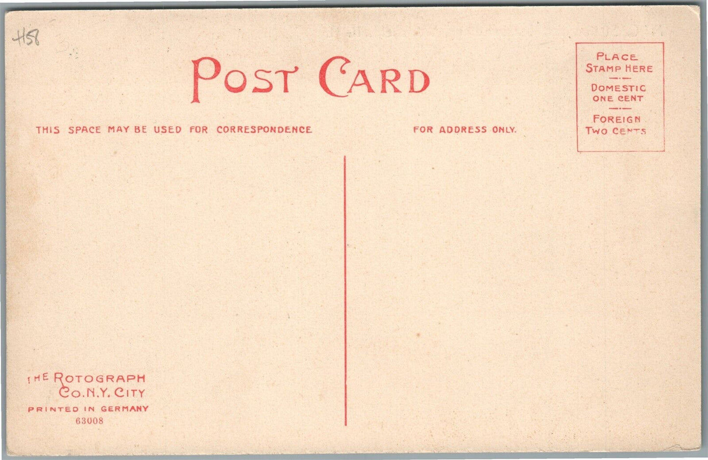 WHITEFIELD NH M.C. STATION ANTIQUE POSTCARD