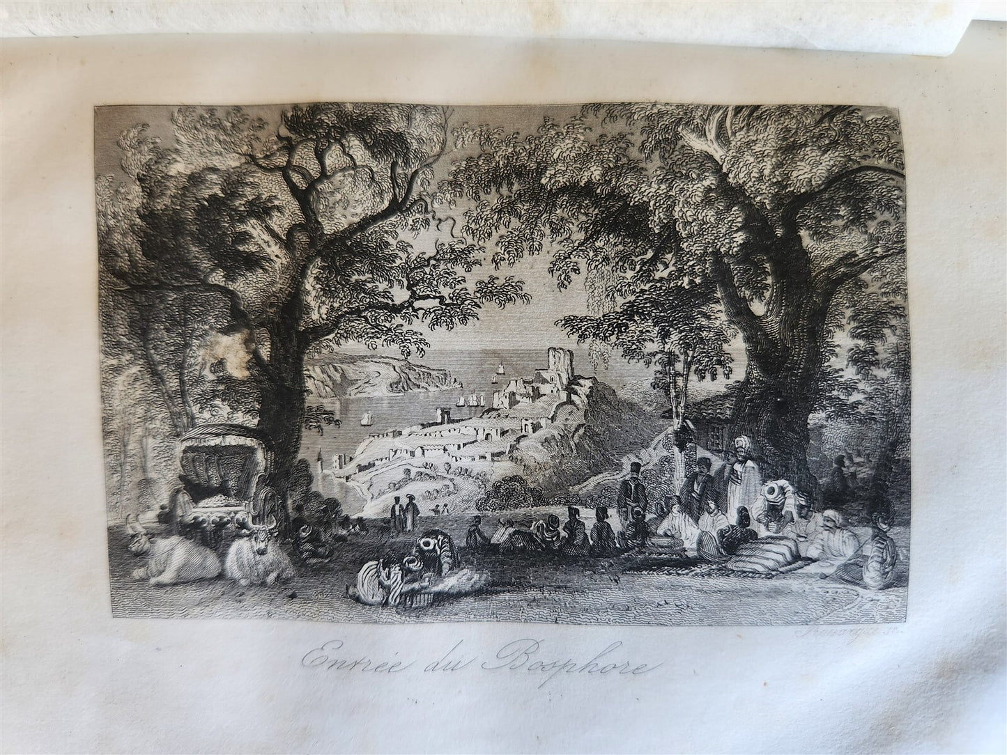 1842 VOYAGE en ORIENT ILLUSTRATED antique