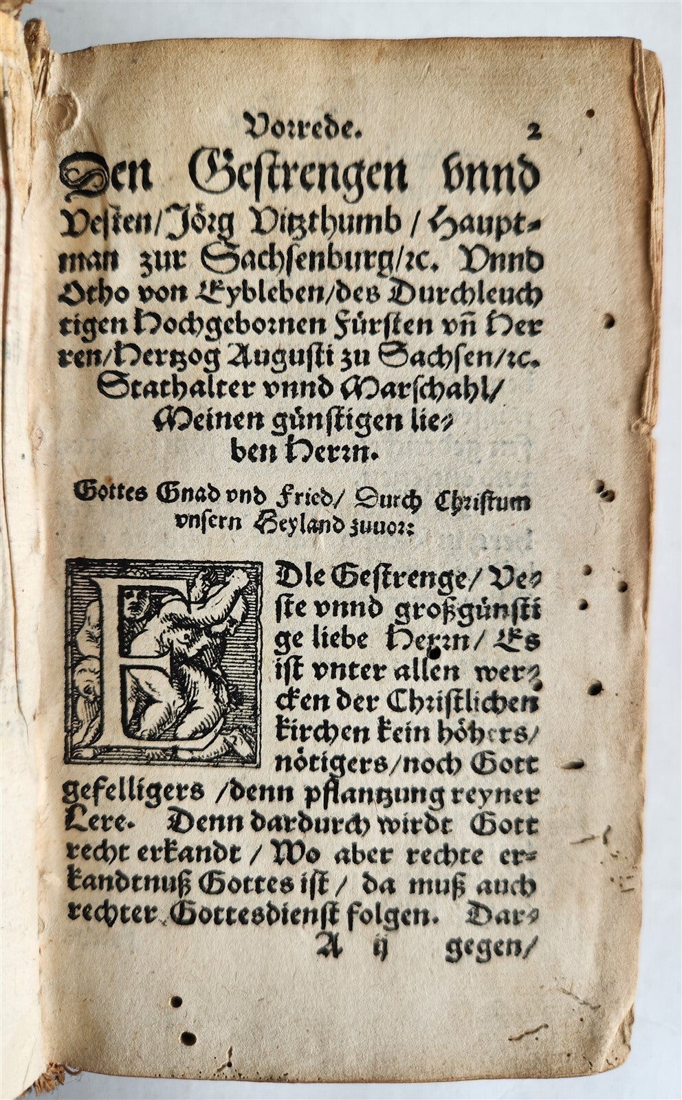 1566 MELANCHTHON Philippe Postill uber die Evangelia ANTIQUE pigskin ILLUSTRATED