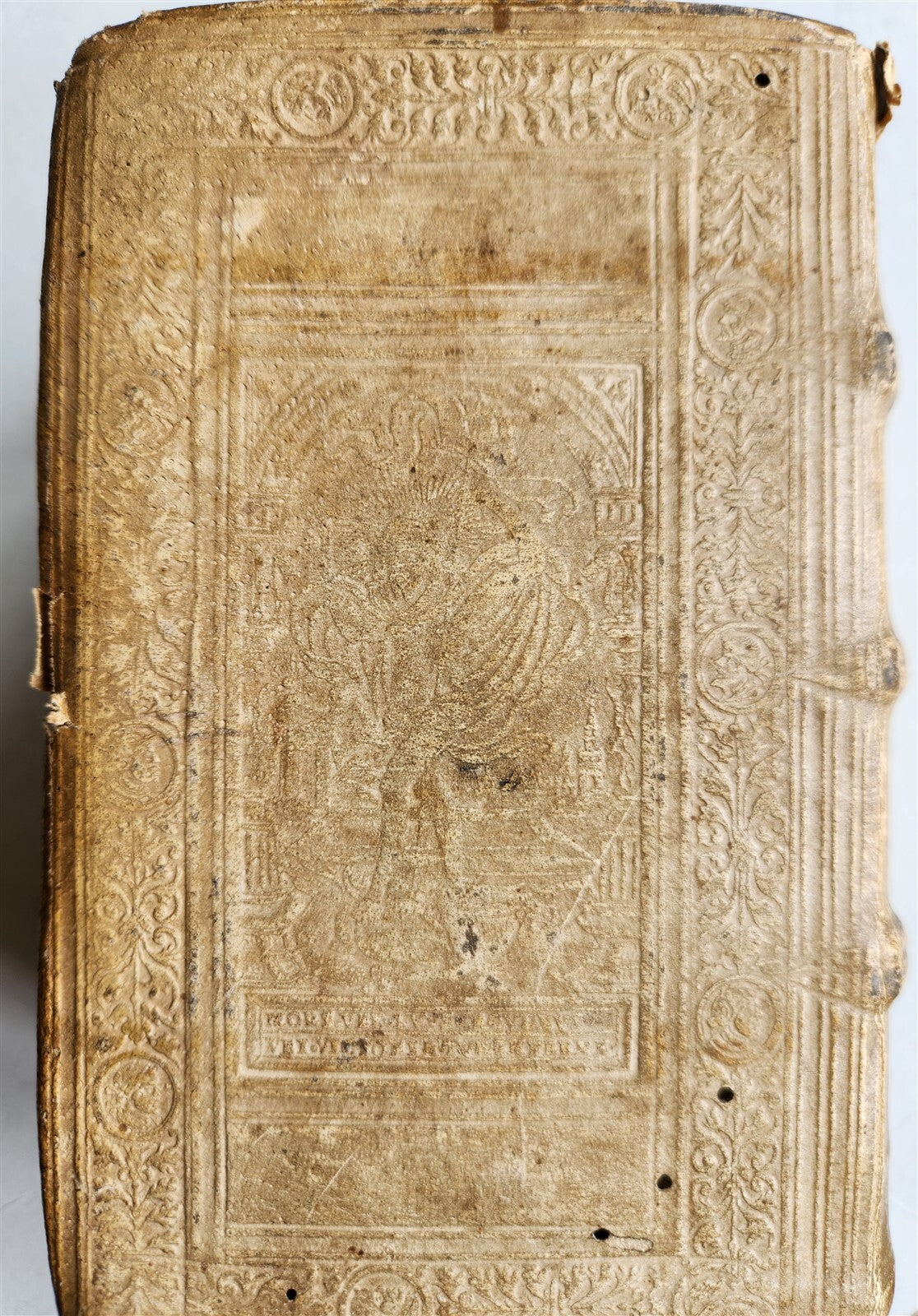 1566 MELANCHTHON Philippe Postill uber die Evangelia ANTIQUE pigskin ILLUSTRATED