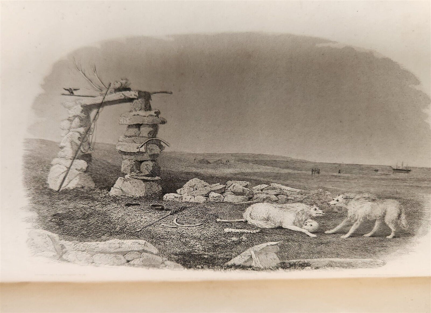 1825 TRAVELS antique NARRATIVE OF AN UNSUCCESSFUL ATTEMPT TO REACH REPULSE BAY