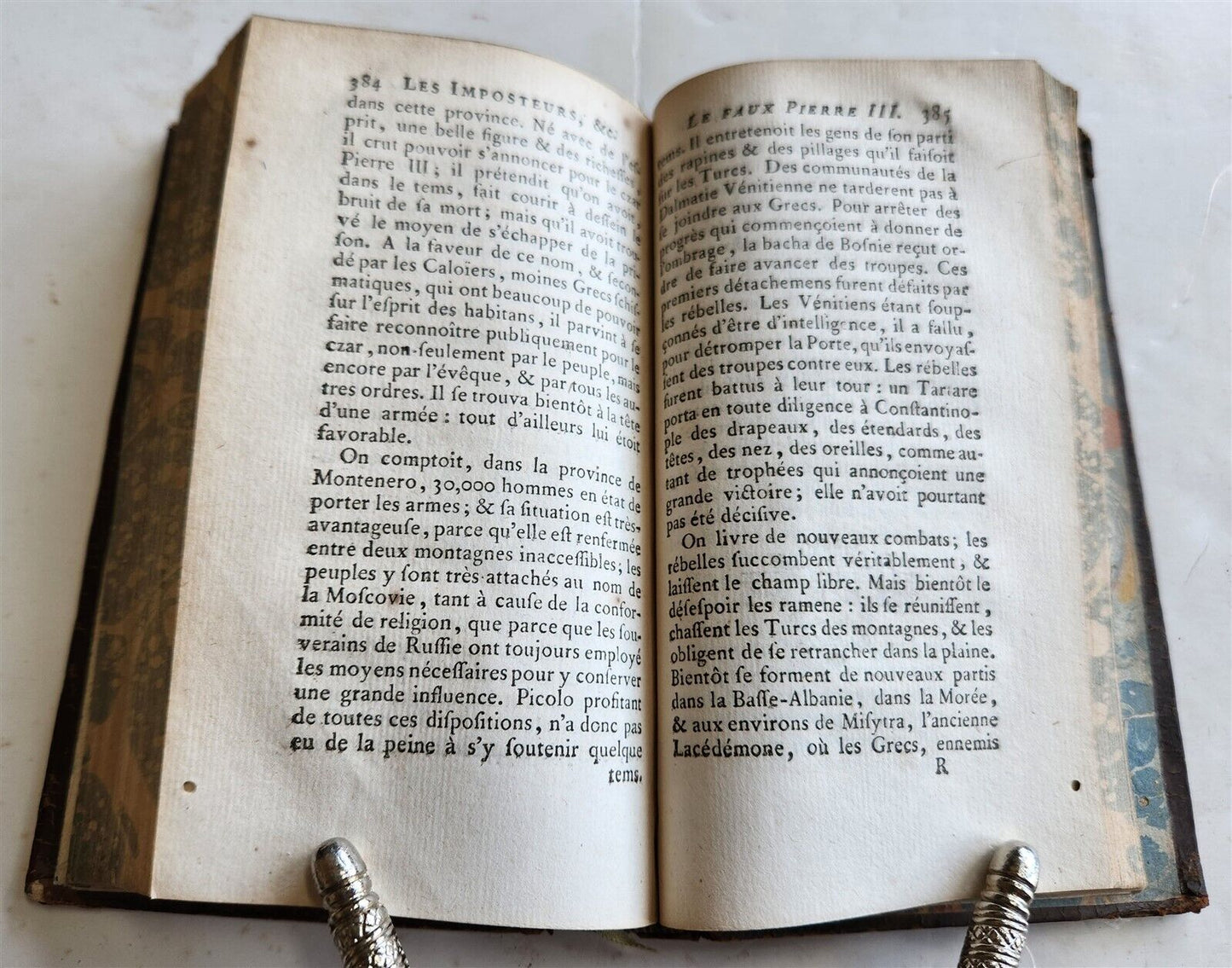 1776 IMPOSTORS & PUNISHED USURPERS story of several adventurers antique FRENCH