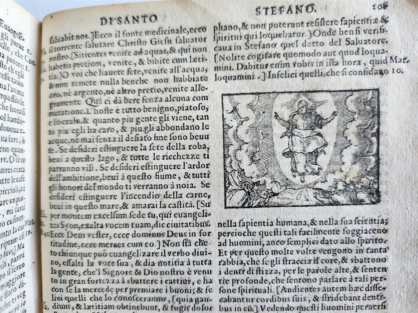 1578 ILLUSTRATED DELLE HOMELIE by Pittorio da Ferrara antique VELLUM BINDING