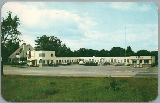 MOTEL ESQUIRE ONTARIO CANADA VINTAGE POSTCARD