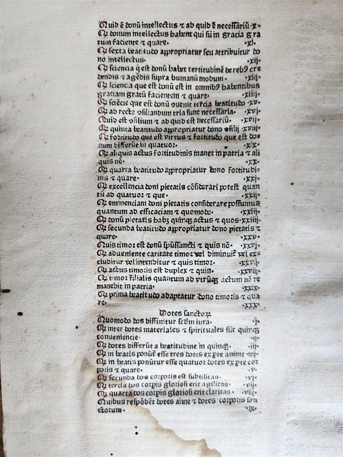 1470s INCUNABULA AMAZING 3 VOLUMES FOLIO SET antique INCUNABLE Pantheologia