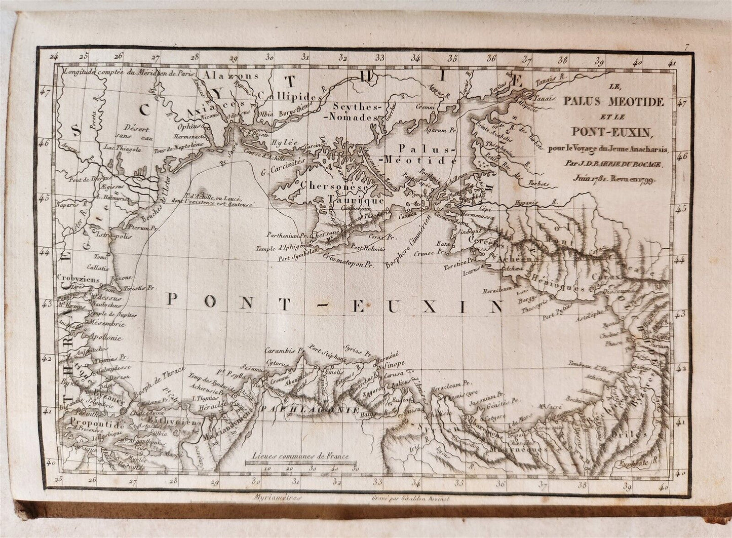 1799-1821 VOYAGE of ANARCHIS of GREECE antique 8 VOLUMES incl. ATLAS ILLUSTRATED