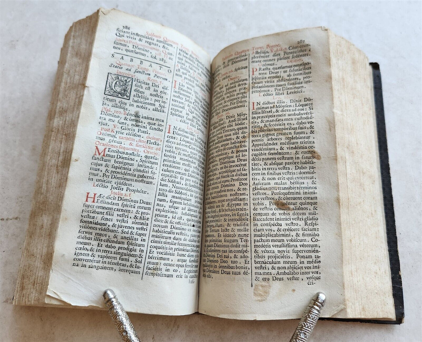 1749 MISSALE ROMANUM antique