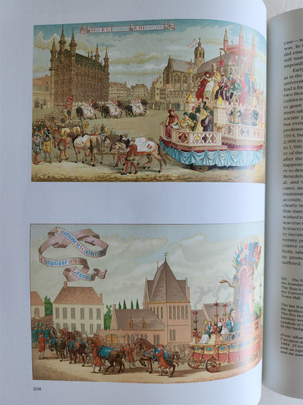 1990 LEUVEN UNIVERSITY 1425-1985 ILLUSTRATED FOLIO