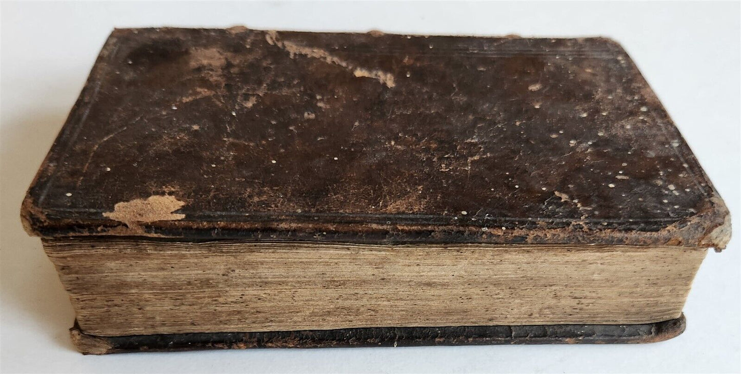 1746 DANGER of MANIFOLD TEMPTATIONS TO EVIL antique in GERMAN theology