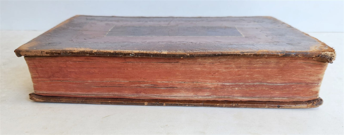 1680 CHRONICLE of DENMARK antique FULLY ILLUSTRATED rare Peder Hanson Resen
