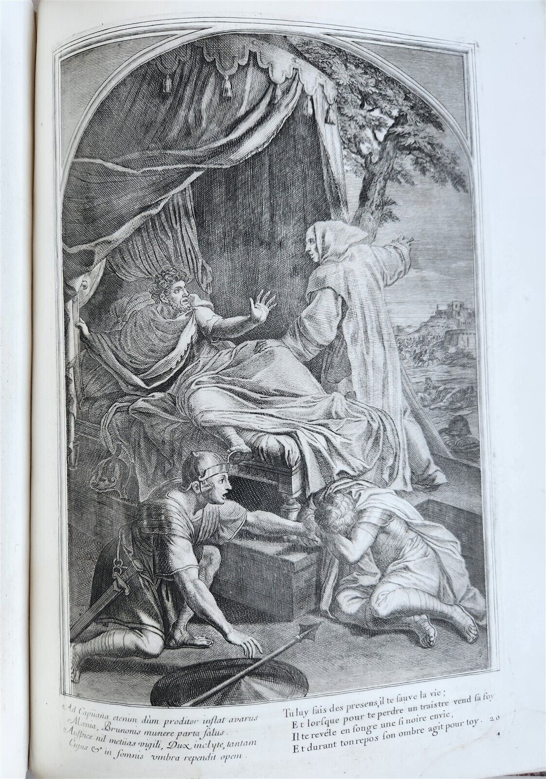 1750 LIFE of ST. BRUNO FULLY ILLUSTRATED LARGE FOLIO antique in FRENCH