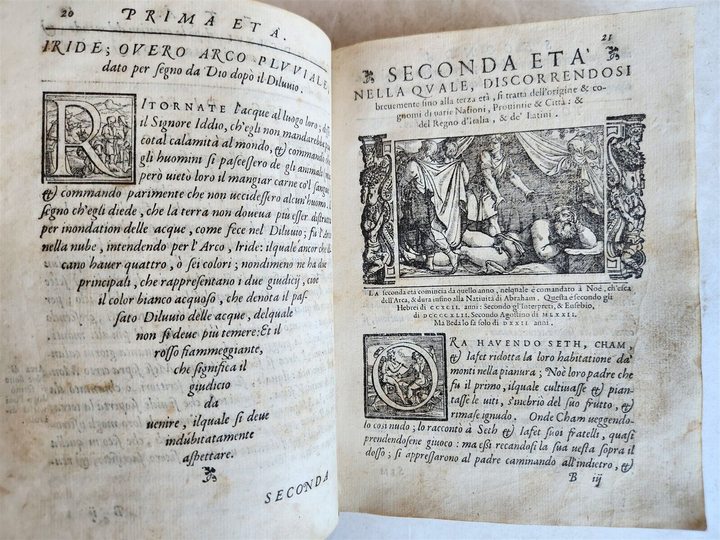 1574 ILLUSTRATED HISTORY of EMPIRES KINGDOMS & NATIONS antique VELLUM in Italian