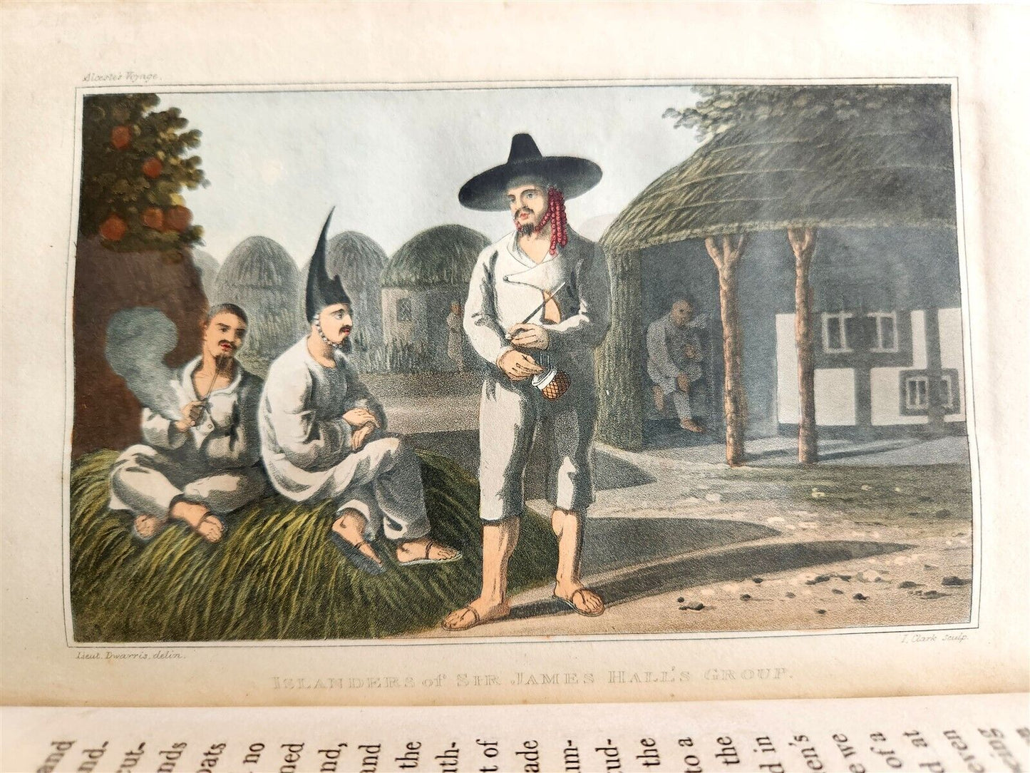 1820 VOYAGE OF SHIP ALCESTE TO CHINA COREA & ISLAND OF LEWCHEW antique SHIPWRECK