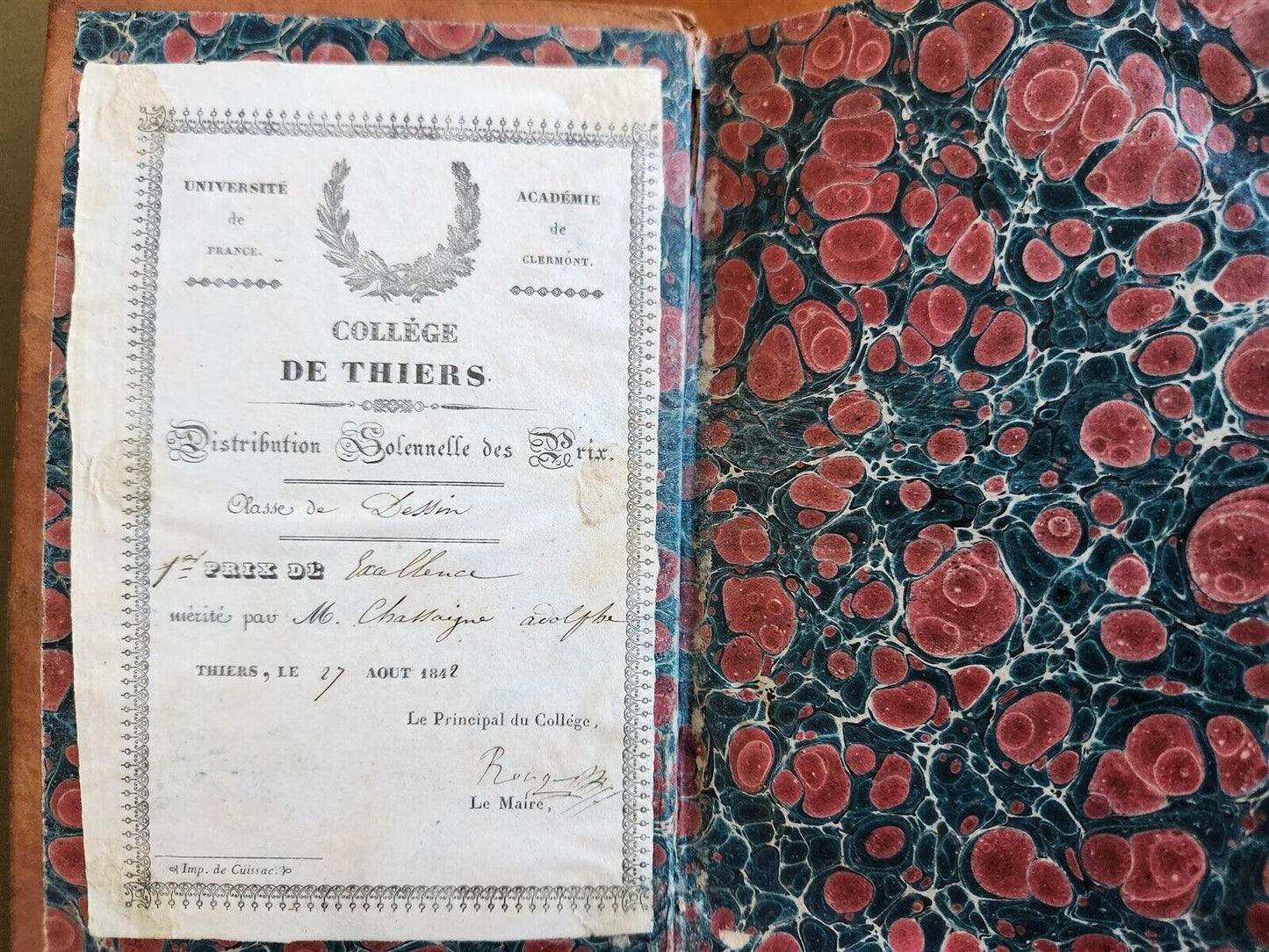 1842 VOYAGE en ORIENT ILLUSTRATED antique