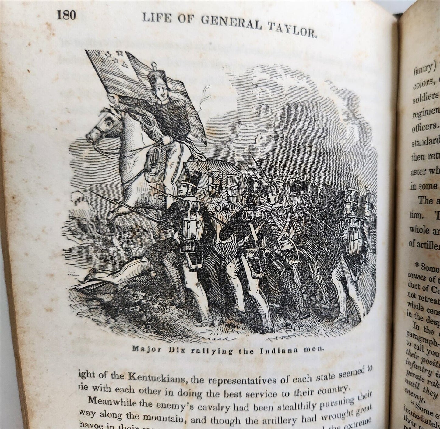 1847 LIFE of MAJOR GENERAL ZACHARY TAYLOR by JOHN FROST antique AMERICANA