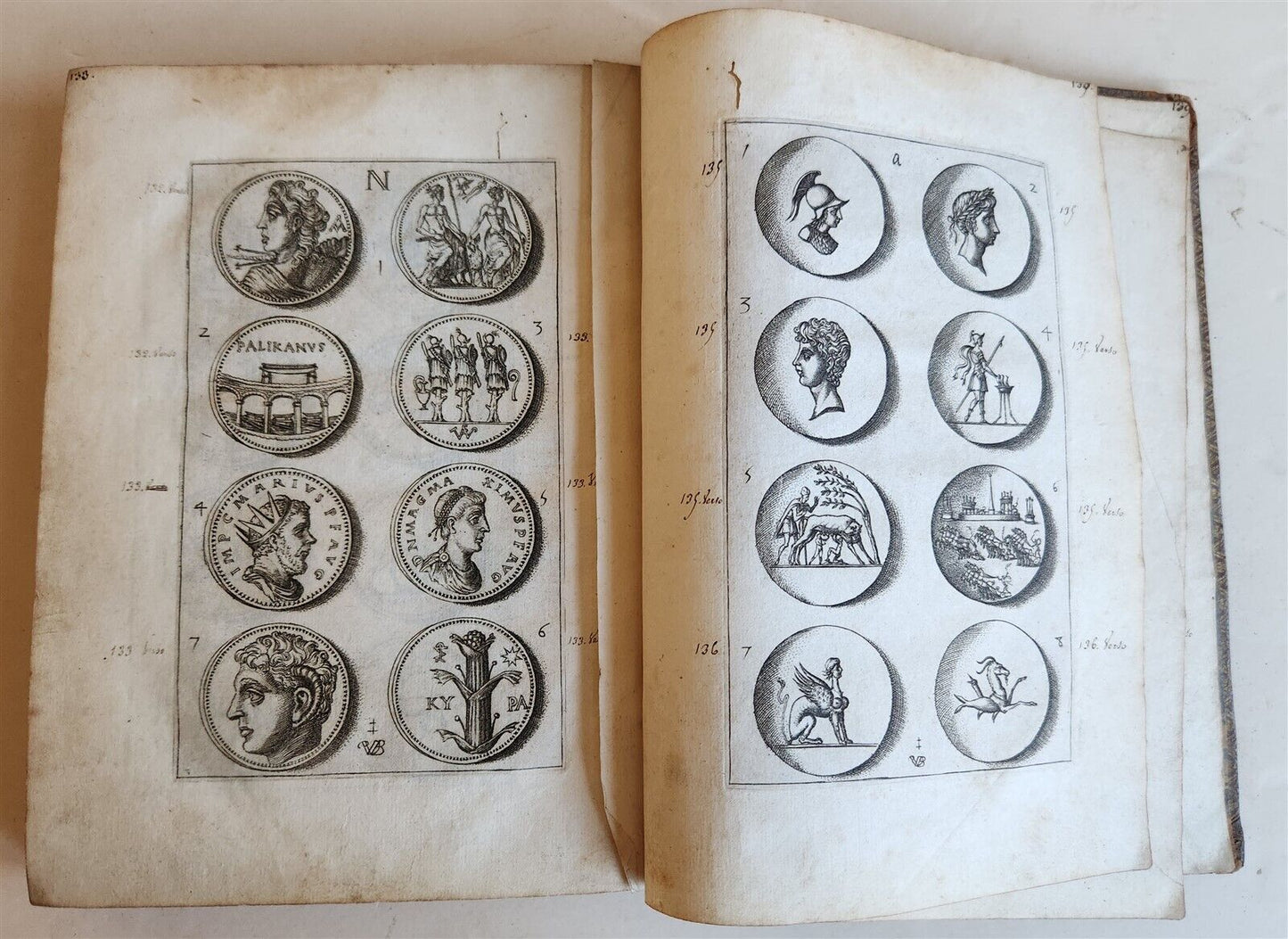 1579 NUMISMATICS Discours sur les Medallees et Graveures antique ILLUSTRATED