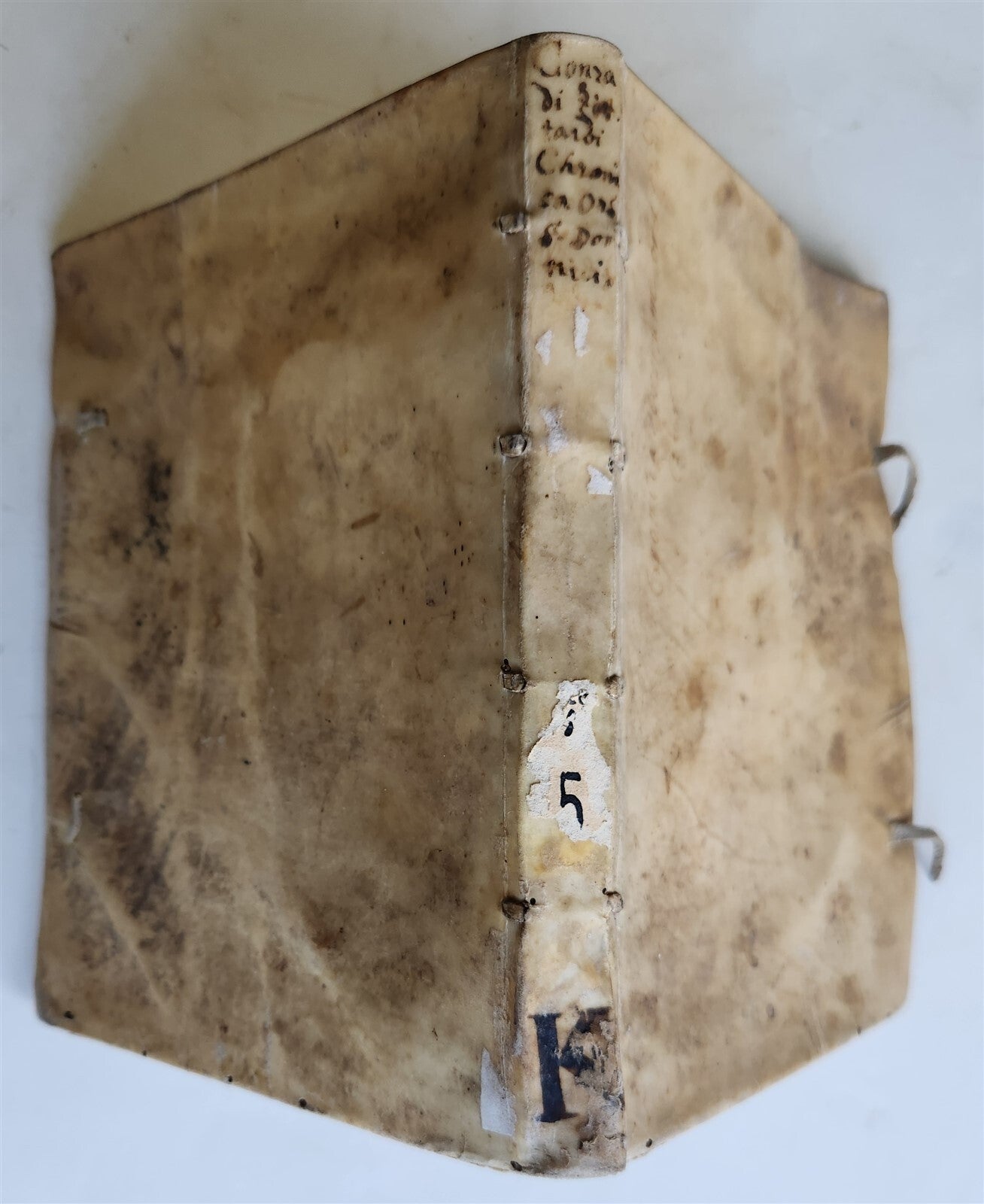 1596 HISTORICAL CHRONICLE of GERMAN RELIGIOUS ORDER antique Kurtze Chronica RARE