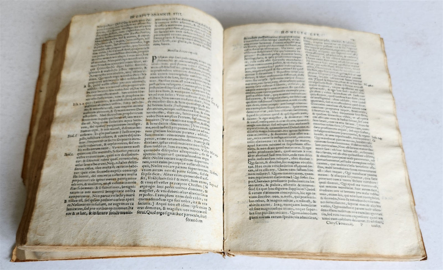 1583 Divi Ioannis Chrysostomi Archiepiscopi Constantinopolitani ANTIQUE 16th C.