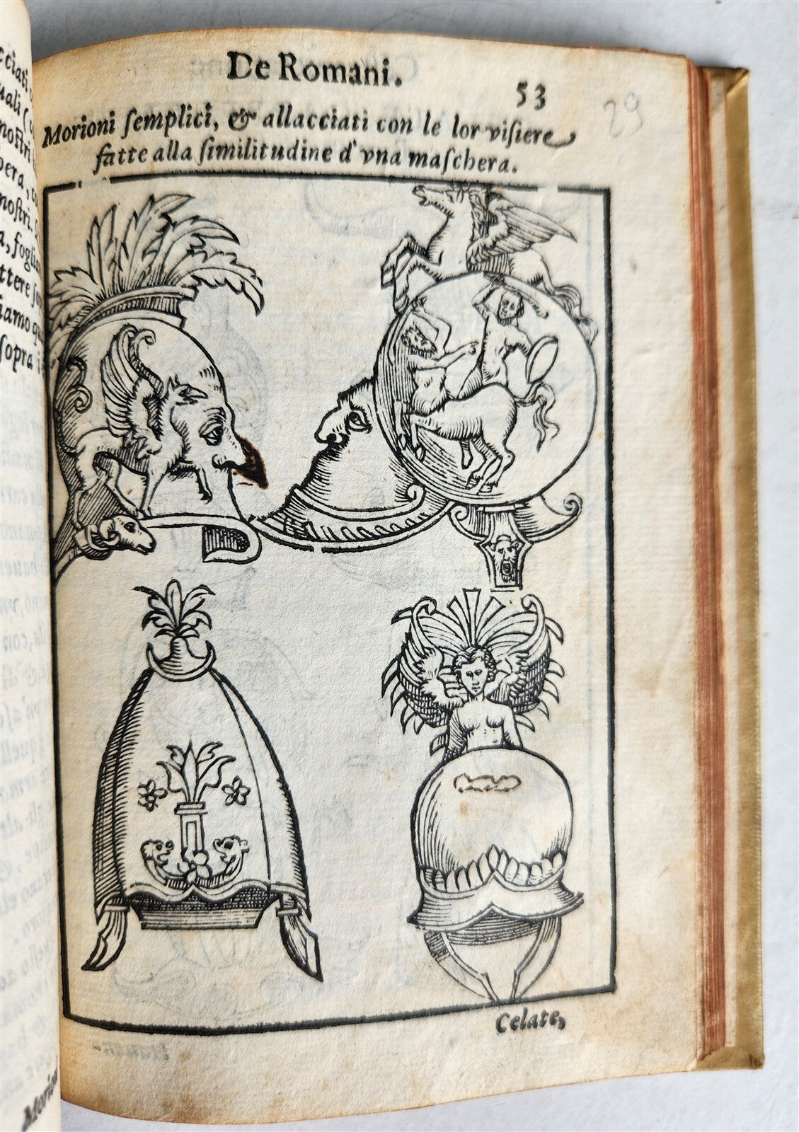 1583 TURKISH & ROMAN MILITARY antique ILLUSTRATED OTTOMAN EMPIRE vellum binding