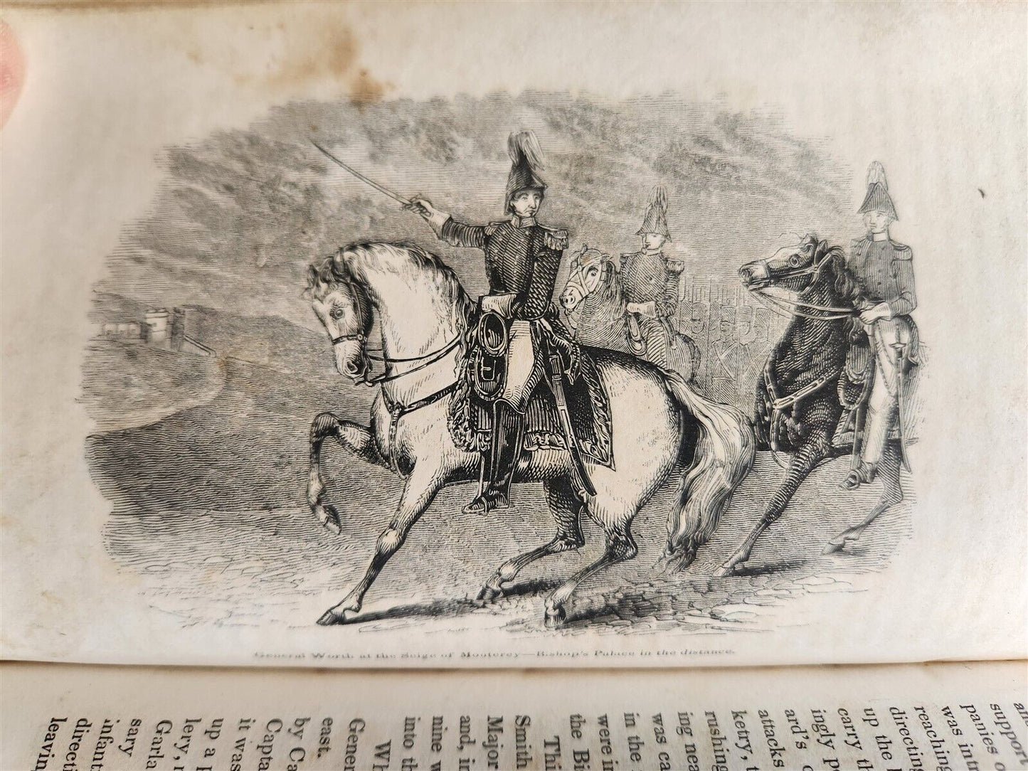 1847 LIFE of MAJOR GENERAL ZACHARY TAYLOR by JOHN FROST antique AMERICANA