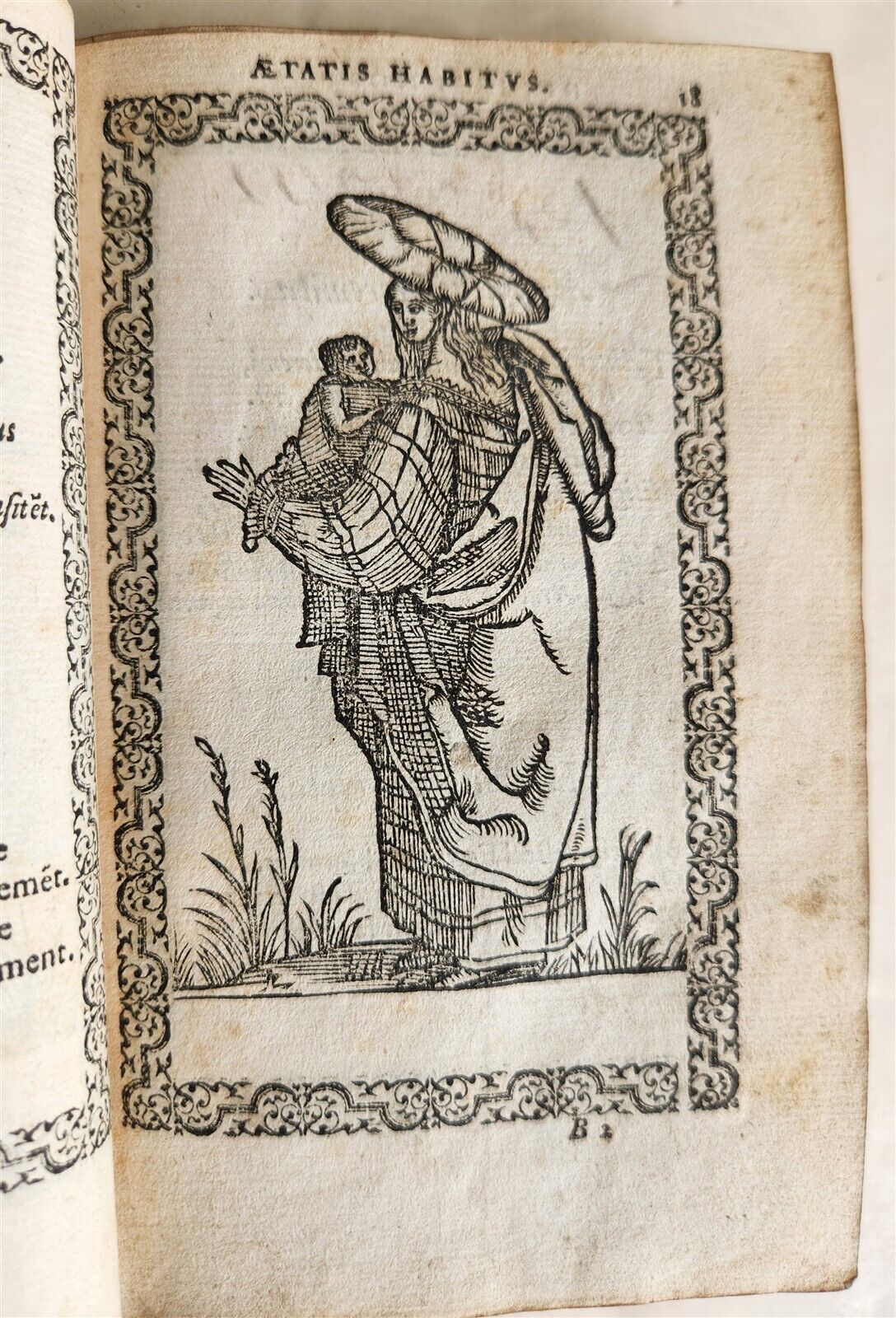 1572 FAMOUS COSTUME WORK Jacobi Sluperii antique ILLUSTRATED w/119 WOODCUTS RARE
