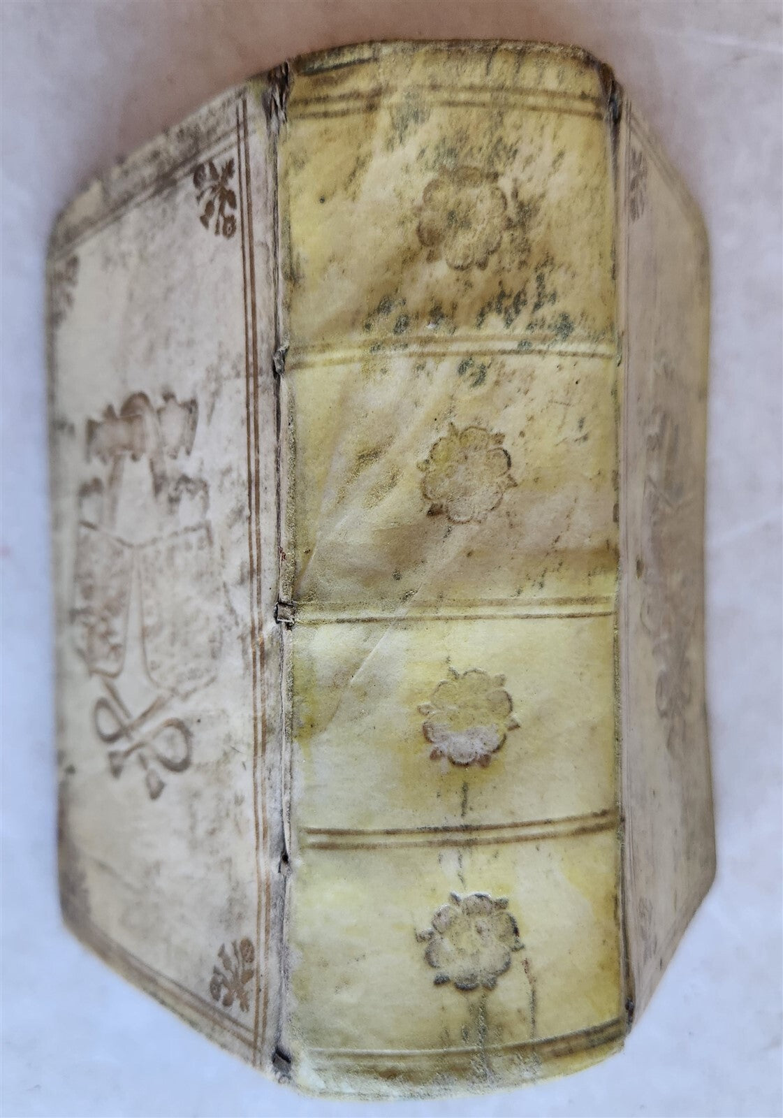 1666 NOAH'S ARK HISTORY of EMPIRES & KINGDOMS antique vellum bound