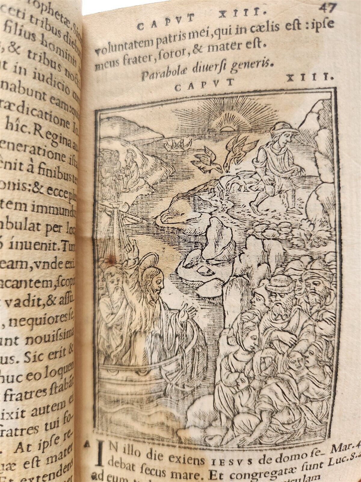 1548 BIBLE IN LATIN ILLUSTRATED antique 16th CENTURY NEW TESTAMENT rare