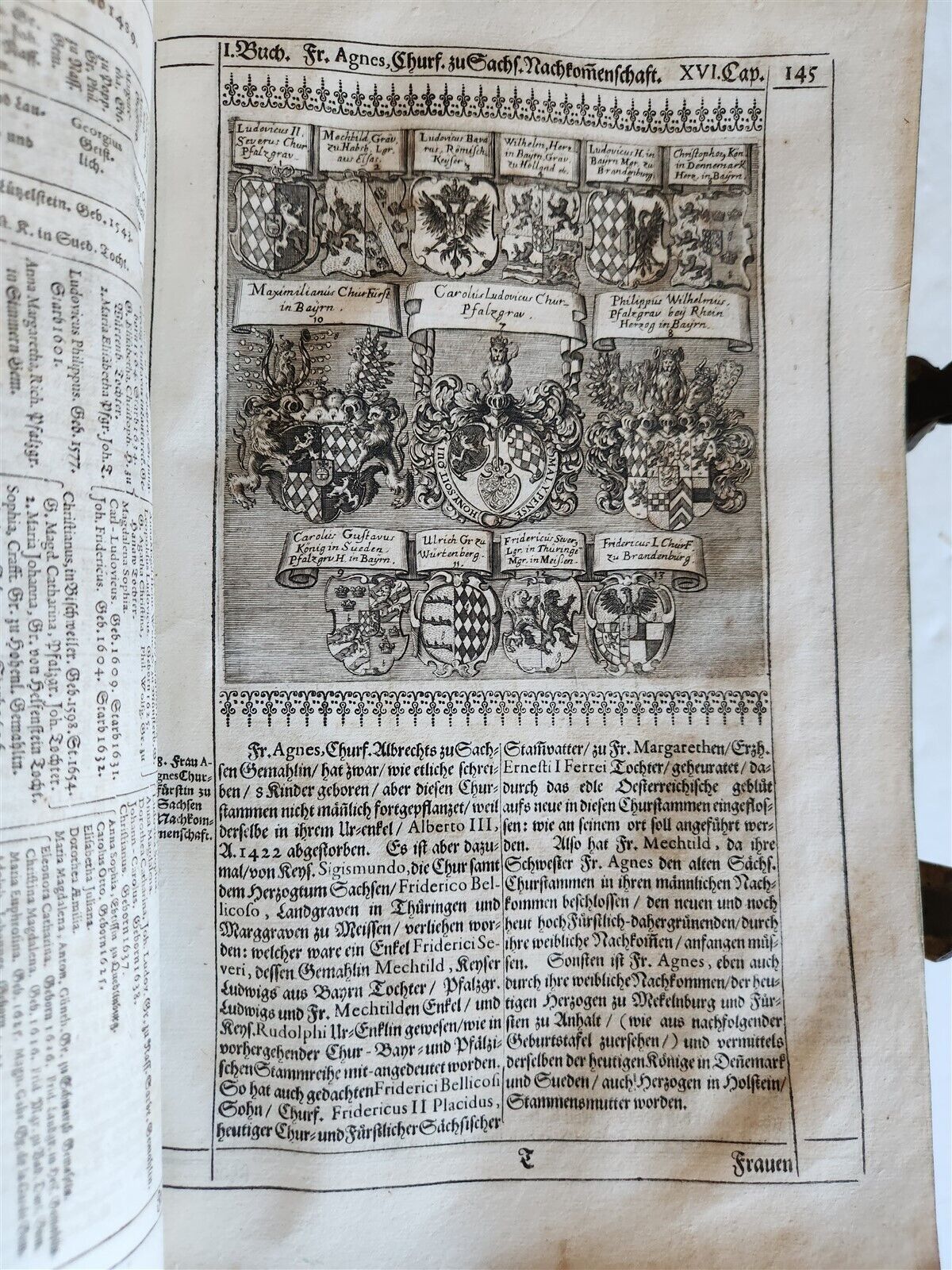 1668 HISTORY of AUSTRIA antique ILLUSTRATED w/ 200 PLATES PIGSKIN BOUND FOLIO