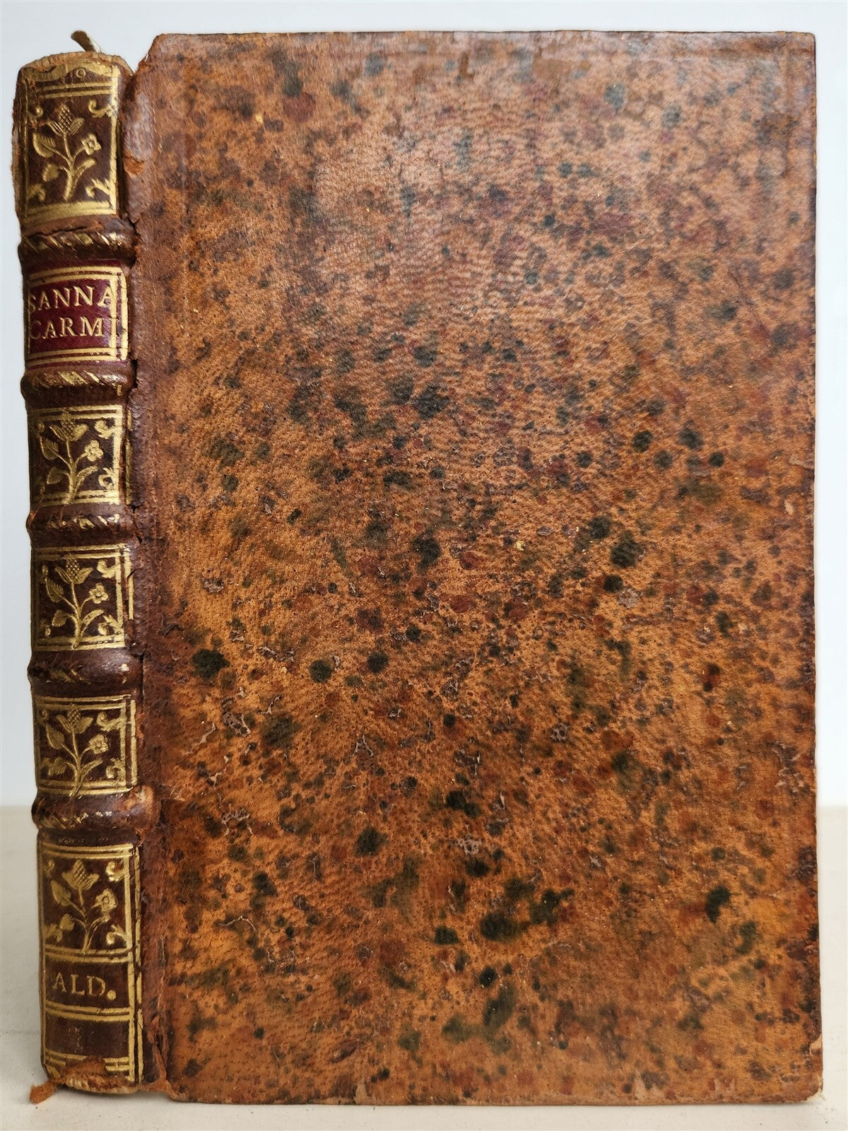 1535 ALDINE PRESS JACOPO SANNAZARO OPERA antique POST-INCUNABULA POETRY