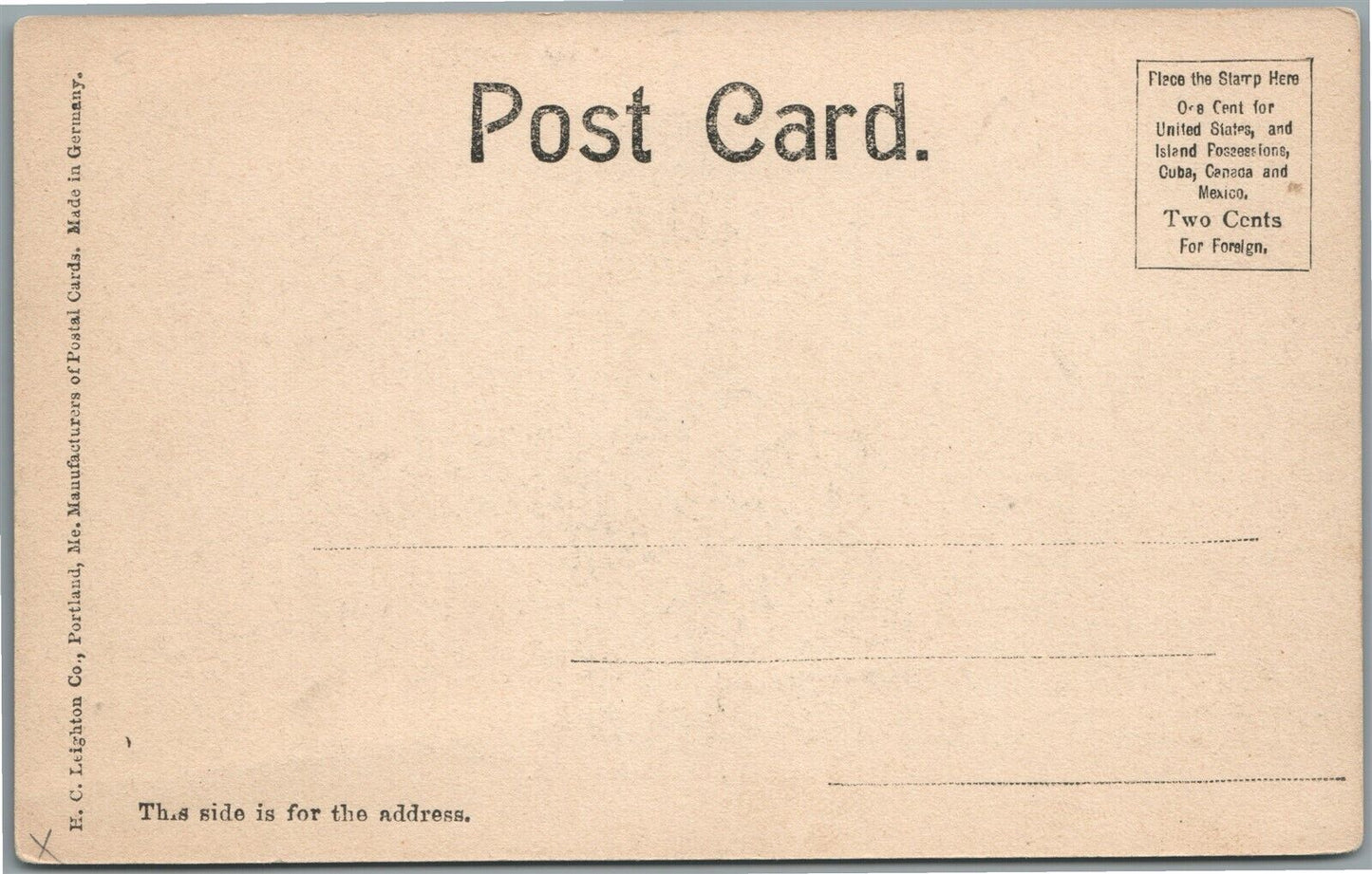BIDDEFORD ME LACONIA MILLS ANTIQUE POSTCARD