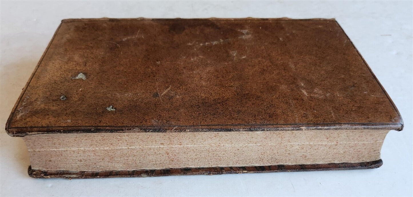 1735 CANON LAW BOOK Forum beneficiale sive quaestiones & responsa ANTIQUE