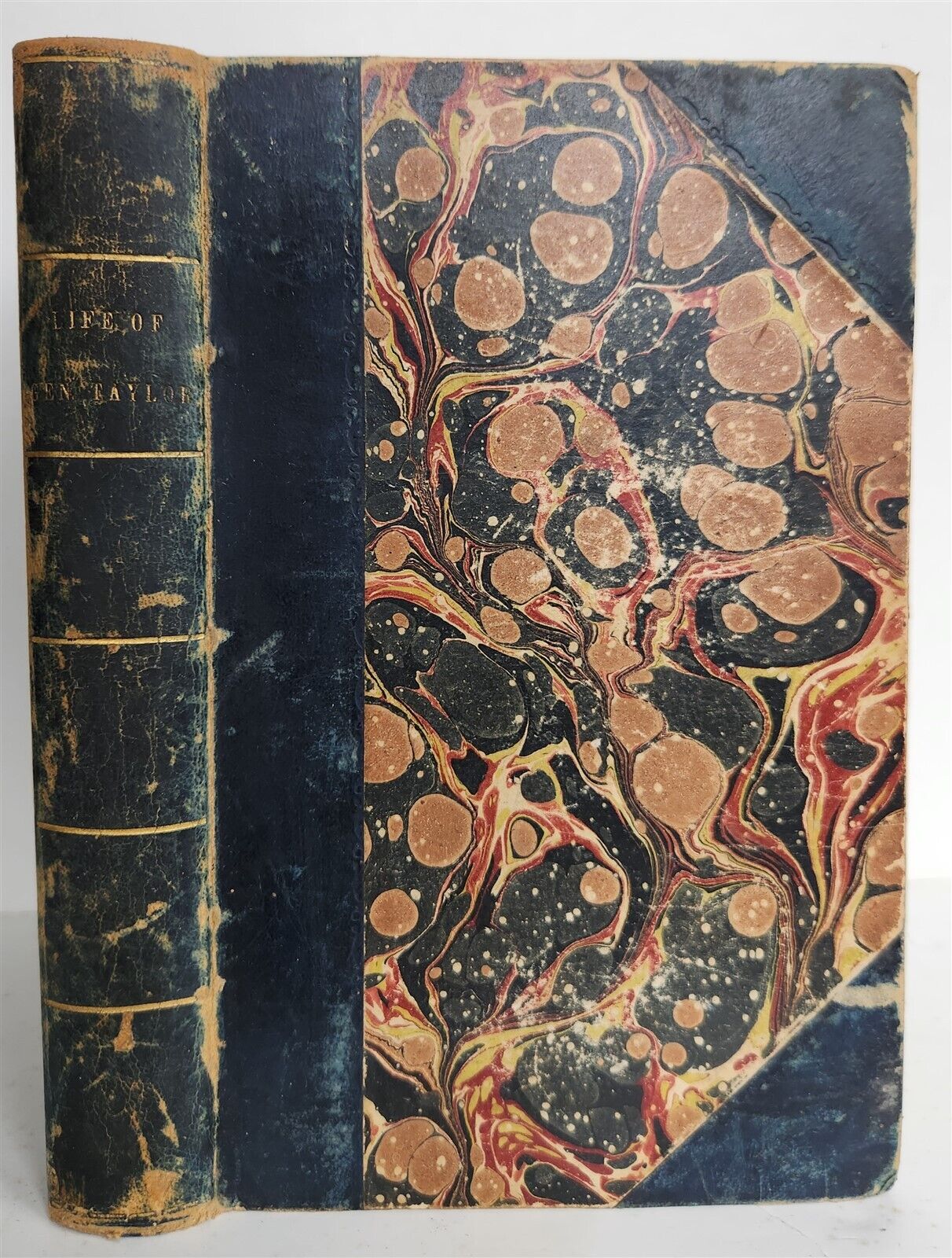 1847 LIFE of MAJOR GENERAL ZACHARY TAYLOR by JOHN FROST antique AMERICANA