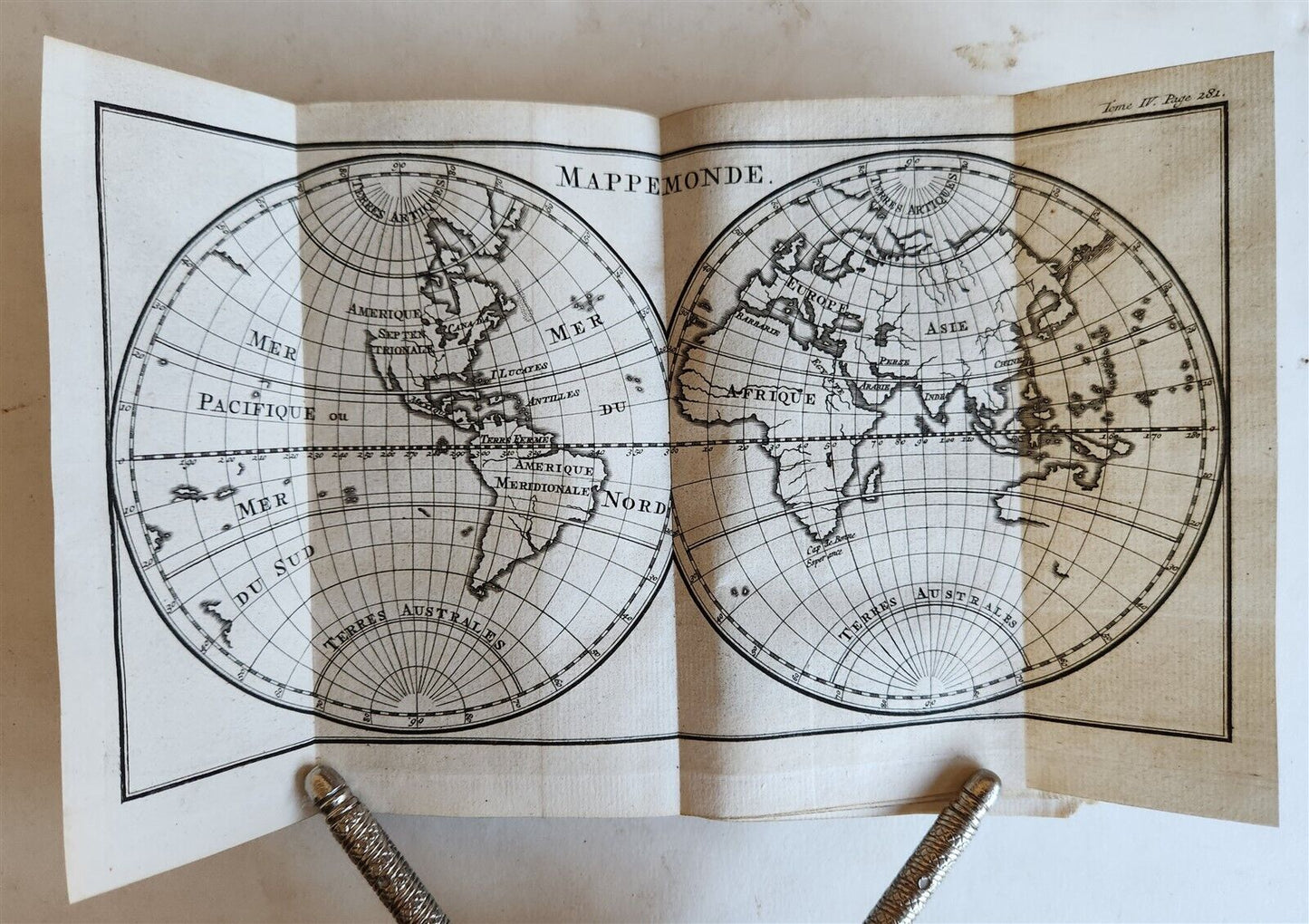 1739 SPECTACLE DE LA NATURE antique ILLUSTRATED w/ ASTRONOMY PLATES & MAPS