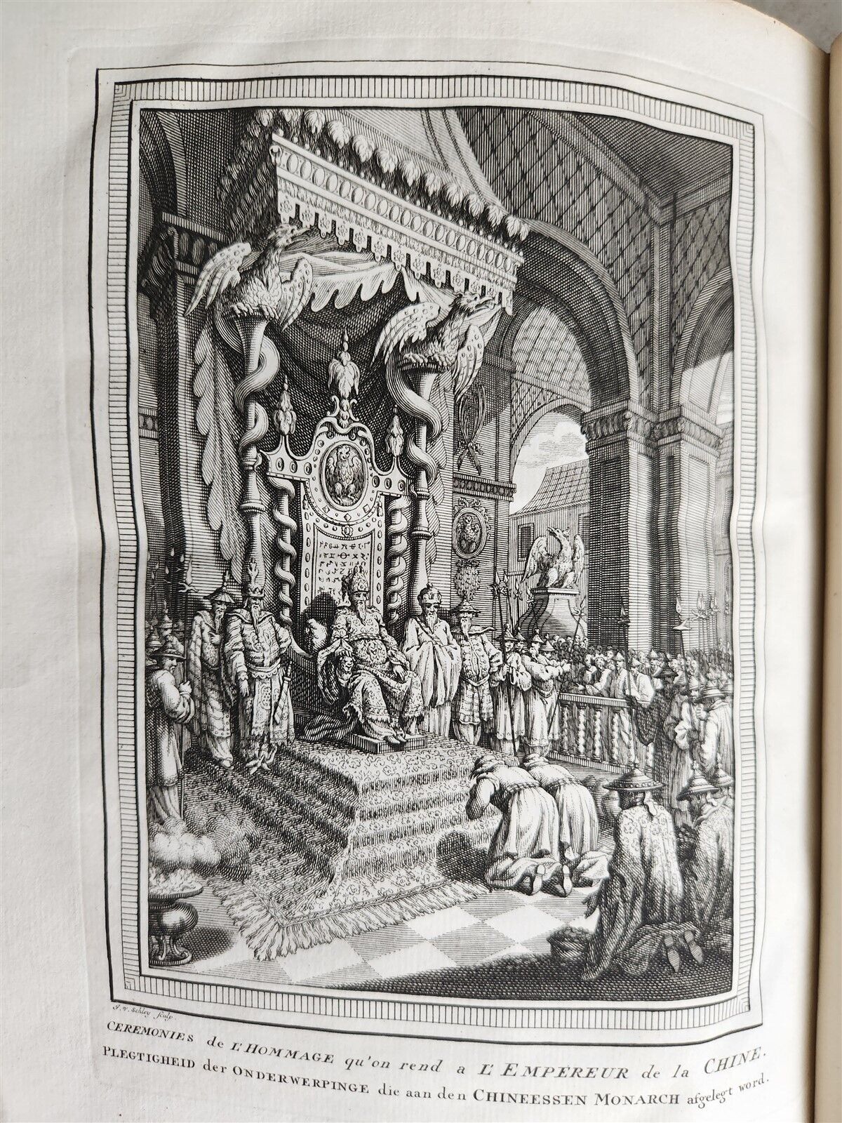 1749 TRAVELS TO CENTRAL ASIA & CHINA antique Histoire generale des voyages vol.9