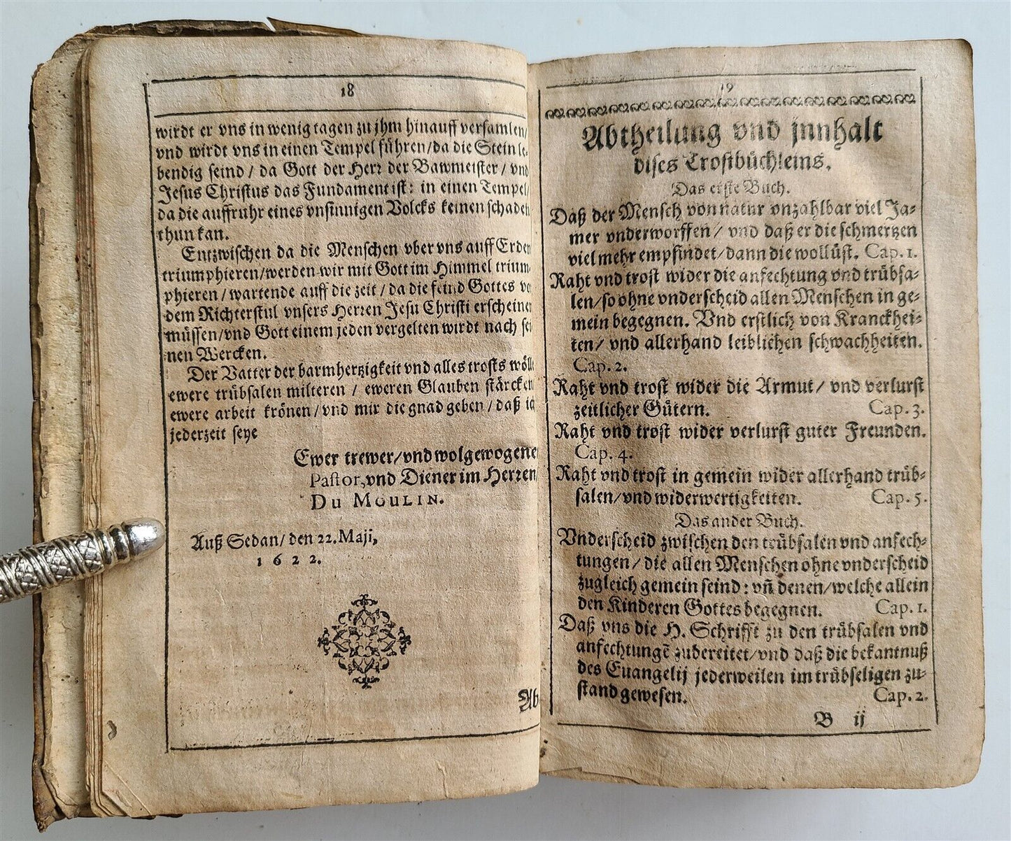 1623 WALDENSIAN CHRONICLE SWISS THEOLOGY & HISTORY antique vellum bound