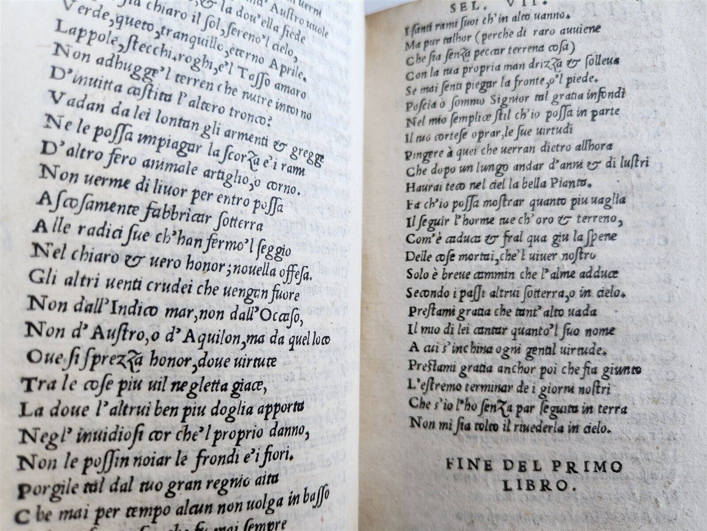 1533 POST-INCUNABULA OPERE TOSCANE DI LUIGI ALAMANNI antique VELLUM BOUND POETRY